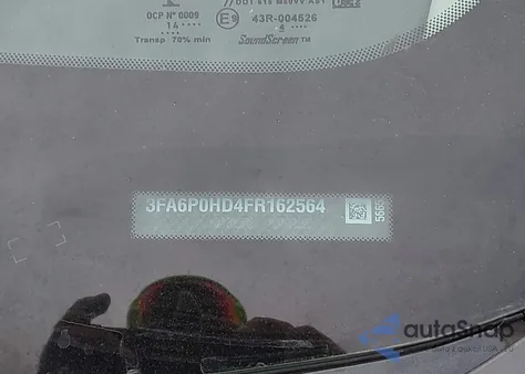 2015 Ford Fusion Se z USA, uszkodzony, nr VIN 3FA6P0HD4FR162564